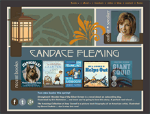 Tablet Screenshot of candacefleming.com